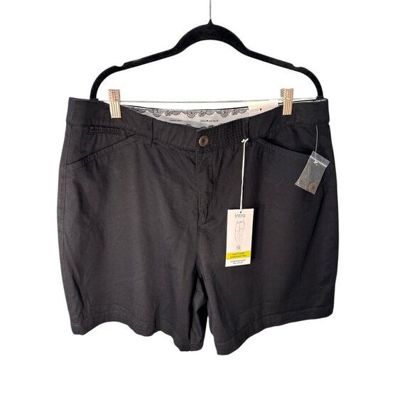 intro. Pants - Intro Love the Fit Hailey Short Sun washed Twill Roll up Cuff,  Size 16 NWT
